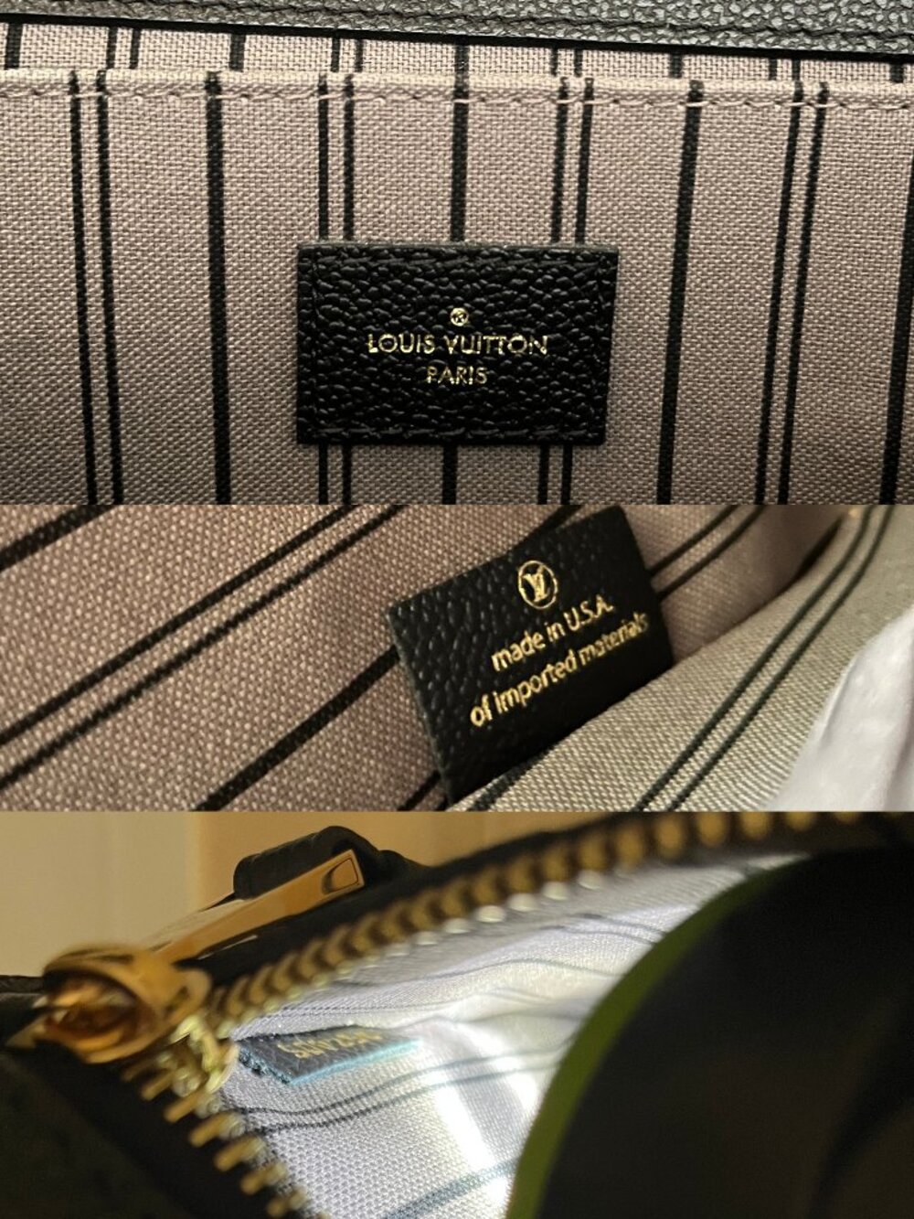 Louis Vuitton Pochette Métis in Monogram Empreinte Black Leather - Authentic - Picture 14 of 17